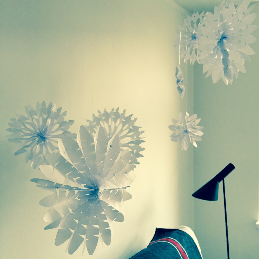 Winterdekoration Weihnachtsstern Papierstern DIY minimalistic selber machen blog.anjiko.com Blog Anjiko Anja Krause